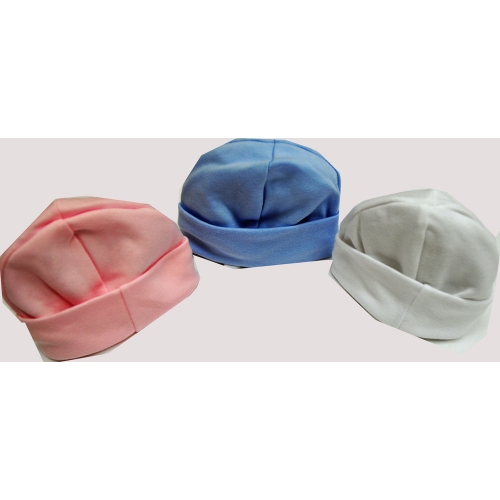 Plain Cotton Baby Hats                 hat13