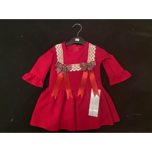 red eva dress